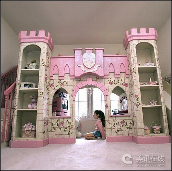 小公主的童话城堡儿童床