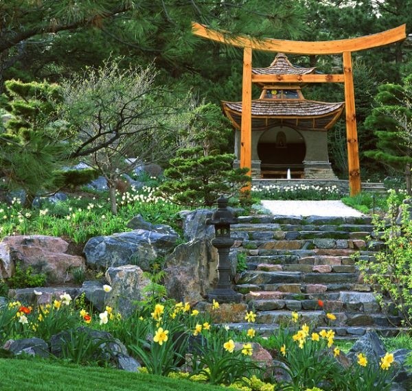 禅的自然 日式庭院设计(1)