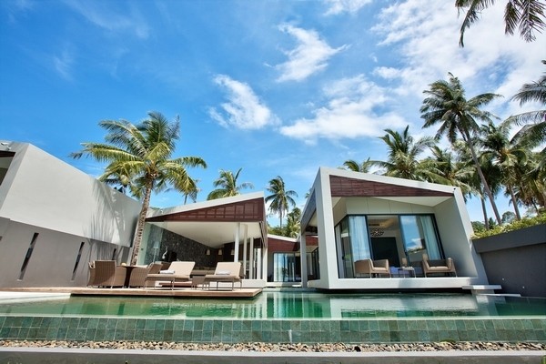 泰国度假奢华海滩别墅设计